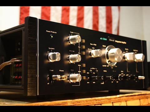 Sansui AU-11000 sound test and demonstration