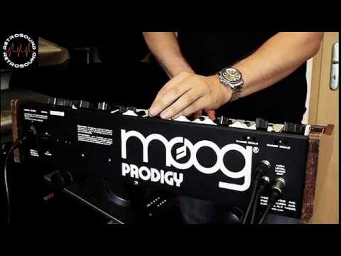 Moog Prodigy analog synthesizer demo