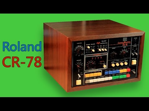 Roland CR-78 HD demo
