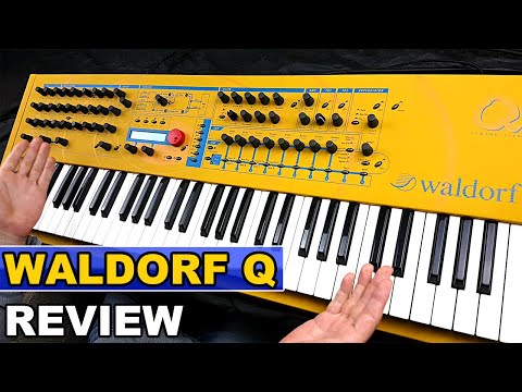Waldorf Q synthesizer review and demo