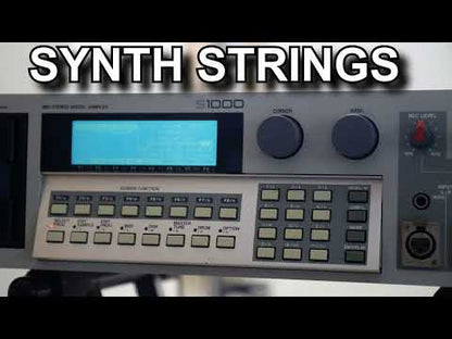 Akai S1000 factory library sound demo