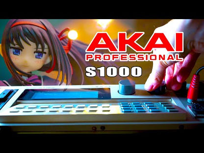 Akai S1000 and S1100 family sampling demo