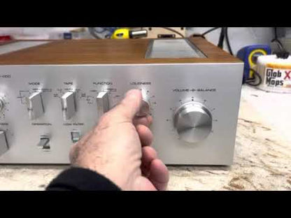 Yamaha CA-1000 Class A integrated amplifier overview