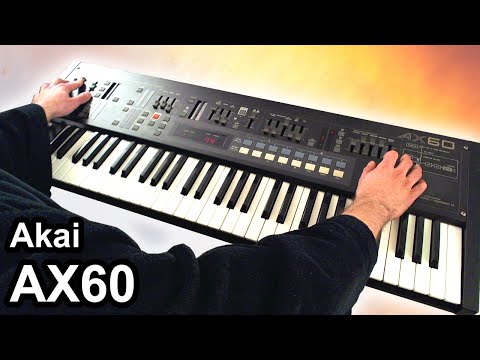 Akai AX60 synth demo