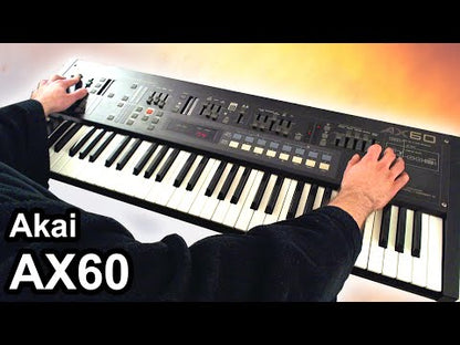 Akai AX60 synth demo