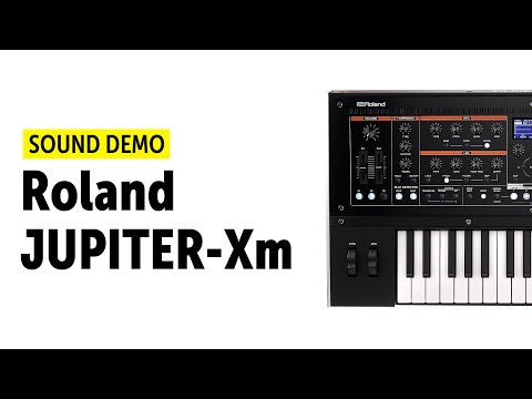 Roland Jupiter-Xm sound demo