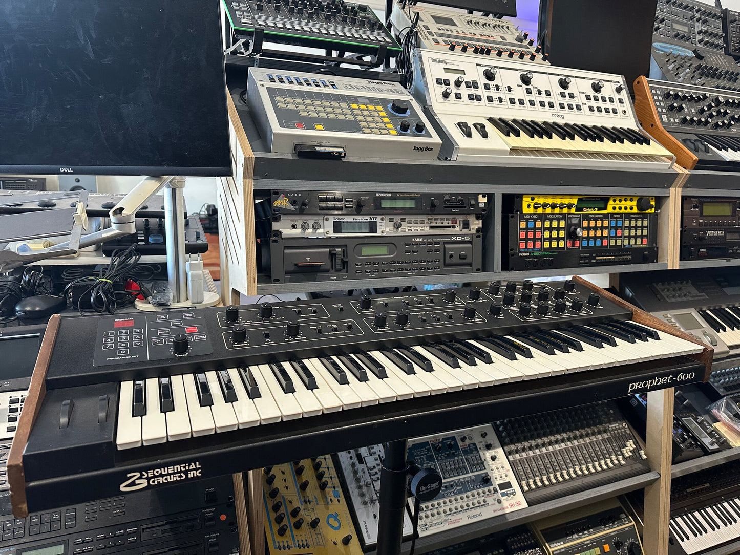 Sequential Circuits Prophet-600 6-voice analog synthesizer